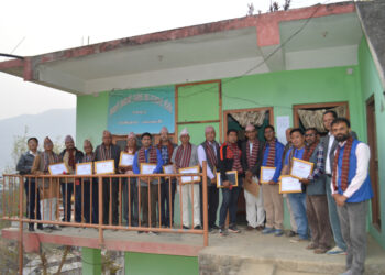 मन्थली खानेपानीको अध्यक्षमा पूर्ण सुवेदी निर्विरोध निर्वाचित