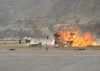 मन्थलीमा अग्नि नियान्त्रण तालिम, नगर प्रमुख बस्नेत भन्छनः विपद् न्यूनिकरणमा सहयोग पुग्छ