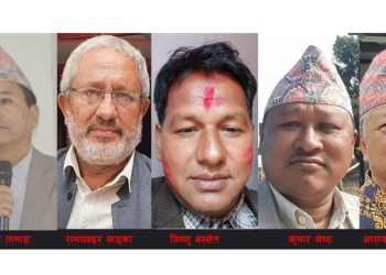 प्रतिनिधि सभाका लागि रामेछाप काँग्रेसबाट सभापति कान्छाराम सहित पाँच जनाको नाम सिफारिस