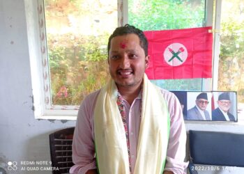 रामेछाप नेबिसंघको अध्यक्षमा बिनोद बुढाथोकी चयन