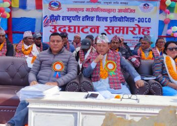 प्राकृतिक सुन्दरता र धार्मिक स्थलको प्रचारको लागि गुम्देलमा खेलकुद– अध्यक्ष सुनुवार