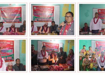 लिट्टिल स्टार स्कुलको १७ औँ एसइई ब्याचको बिदाइ 