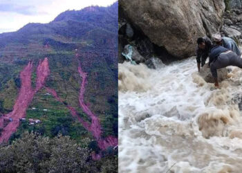 रामेछापको दोरम्बा शैलुङमा पहिरो: ४ घरमा क्षति, २ जना मृत भेटिए, बेपत्ताको विवरण छैन यकिन