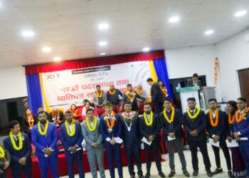 रामेछाप जेसीज वर्ष २०२६ का पदाधिकारीले ग्रहण गरे पदभार