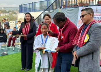 बागमती प्रदेशस्तरीय फुलकन्ट्याक्ट कराँते प्रतियोगिता सम्पन्न, २२८ खेलाडी सहभागी