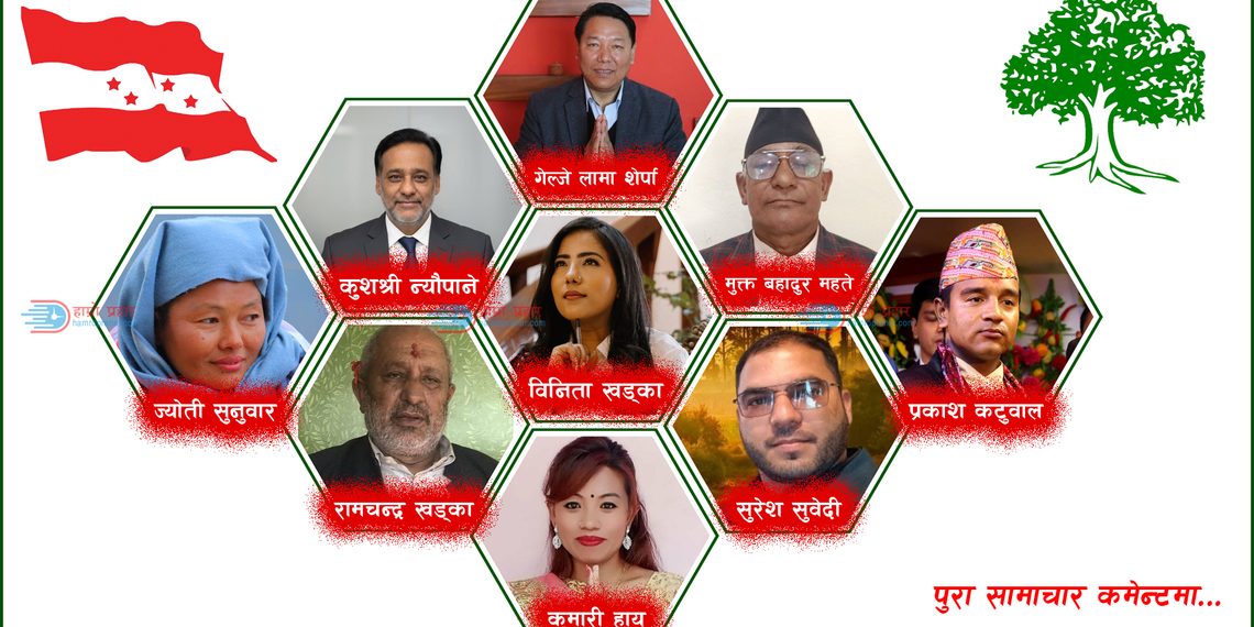 कांग्रेस केन्द्रीय सदस्यमा रामेछापका ९ नेताको उम्मेदवारी